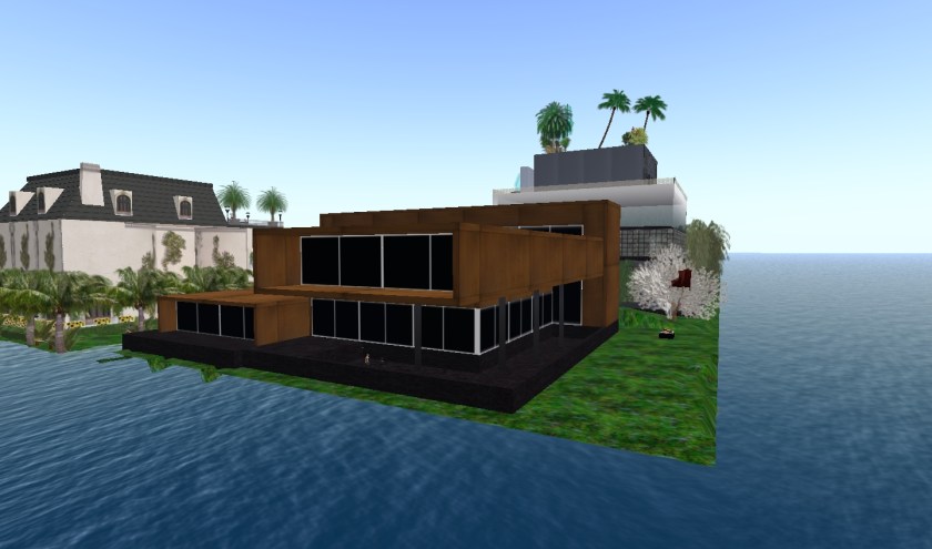 The house is complete. The house is complete.