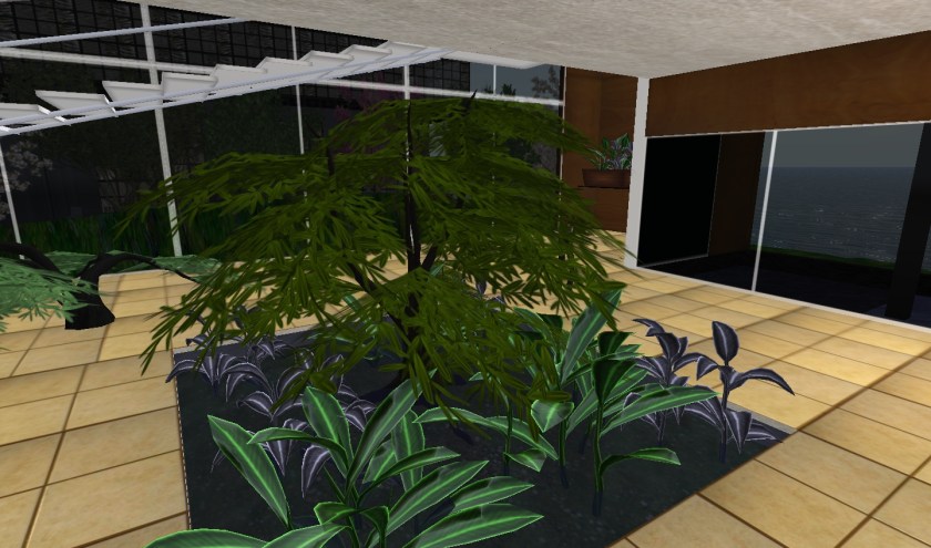 Interior Garden There's a garden in the Great Room.