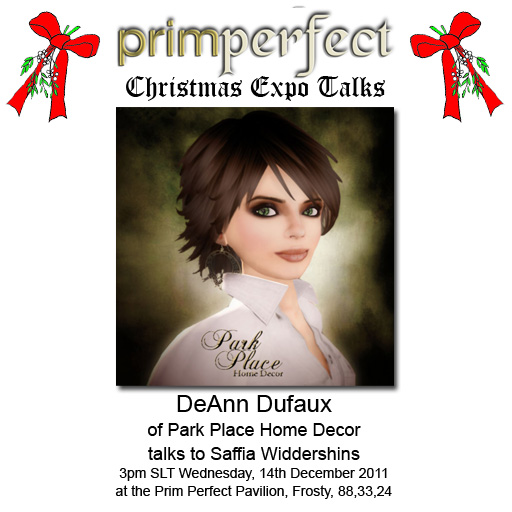 Christmas Expo Talk: DeAnn Dufaux