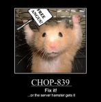 CHOP-839 - Fix It!