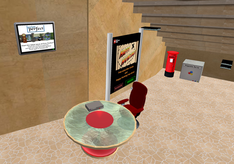 Different servers in the Prim Perfect Headquarters Different servers in the Prim Perfect Headquarters