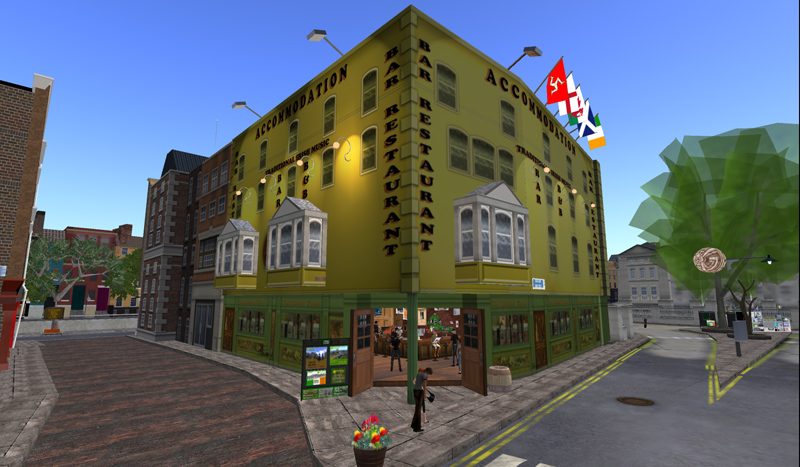 The Blarney Stone in Second Life Dublin