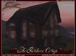 The Gatehouse Cottage, designed by Alchemy Immortalis, is part of the fantastic quest prize!