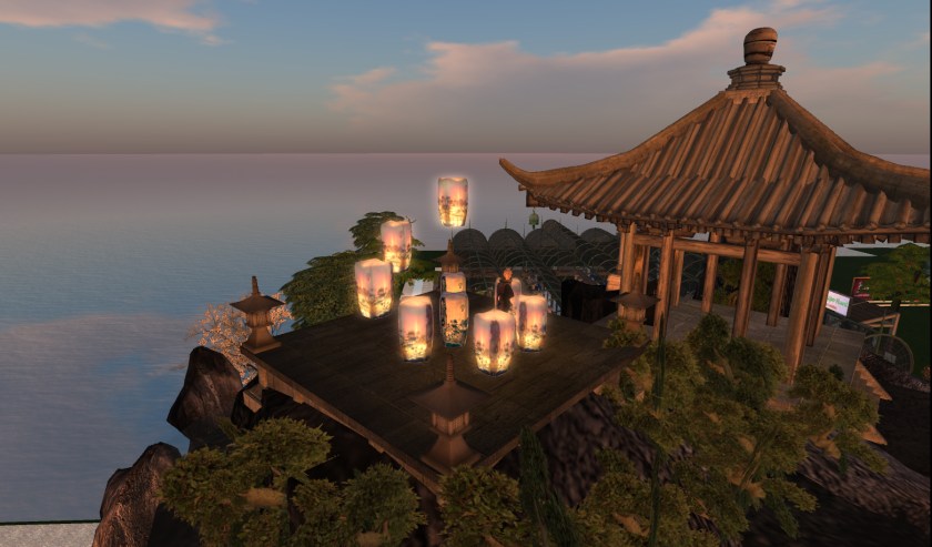 Releasing the Lanterns on top of the Mountain