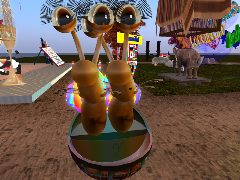 Snails visiting SL9B by pod car!