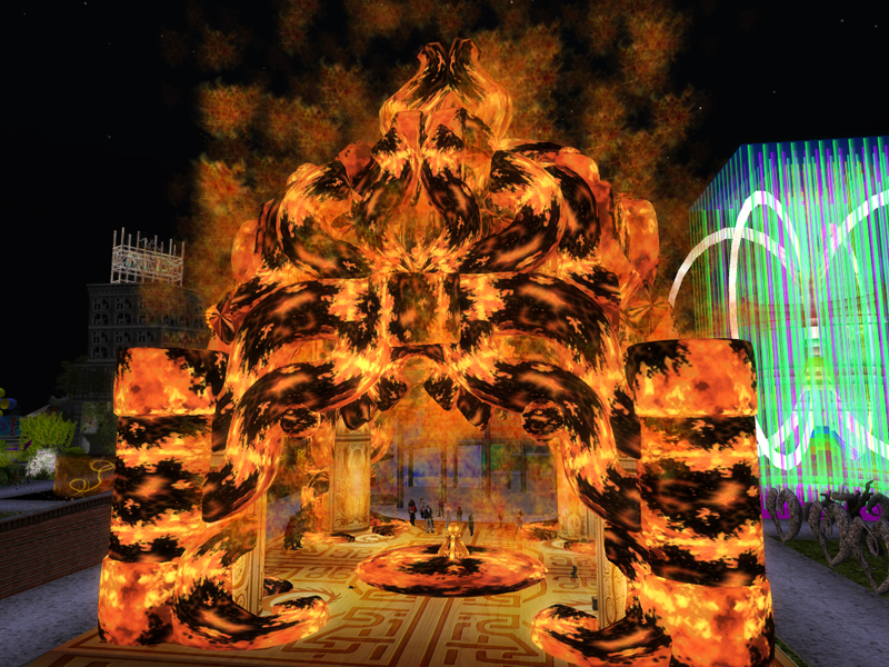 The Burning Temple at SL9B
