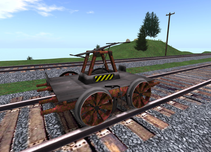 Another example of a mesh vehicle - the railcar provided to premium members in May 2012 Another example of a mesh vehicle - the railcar provided to premium members in May 2012