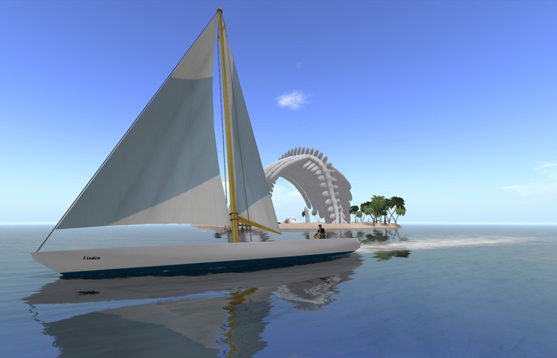 Example of a mesh vehicle - the yacht provided to premium members in November 2011 Example of a mesh vehicle - the yacht provided to premium members in November 2011