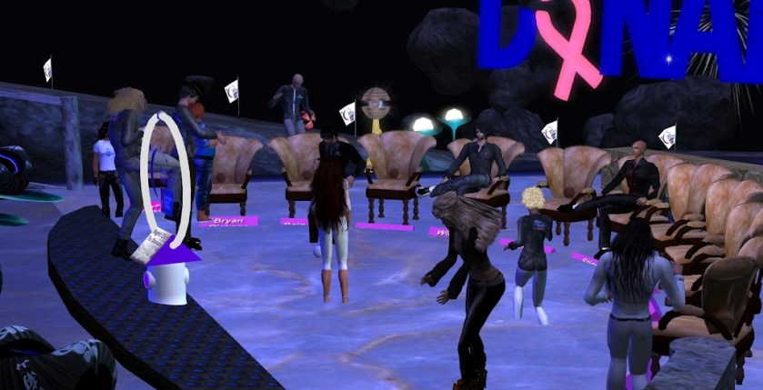 At the Kickoff in Inworldz