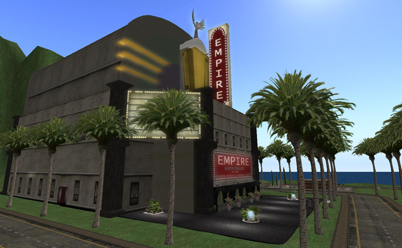 The Empire Cinema - a part of the !Cinema!" installation for the LEA