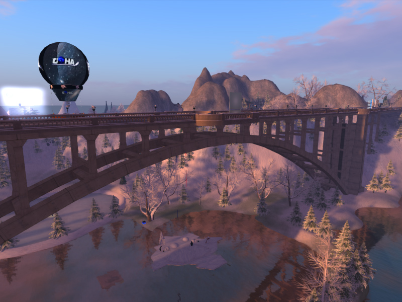 The Bridge to Chamonix City