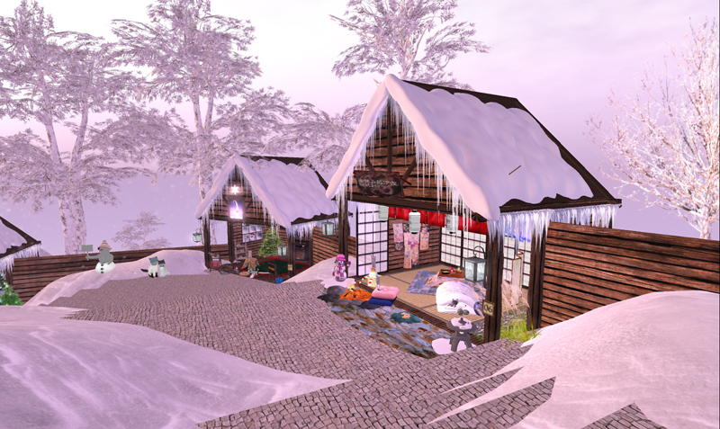 More LittyCatS cabins at Winterland.