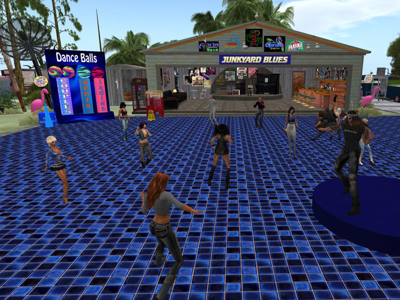 Junkyard Blues - the jive already jumping at 4.30am SLT