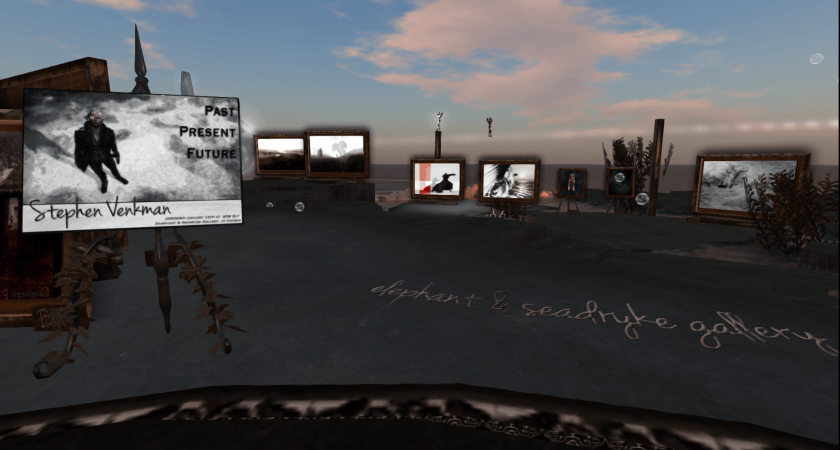 Stephen Venkman at Elephant and Seadryke Gallery. Photo by Rowan Derryth.