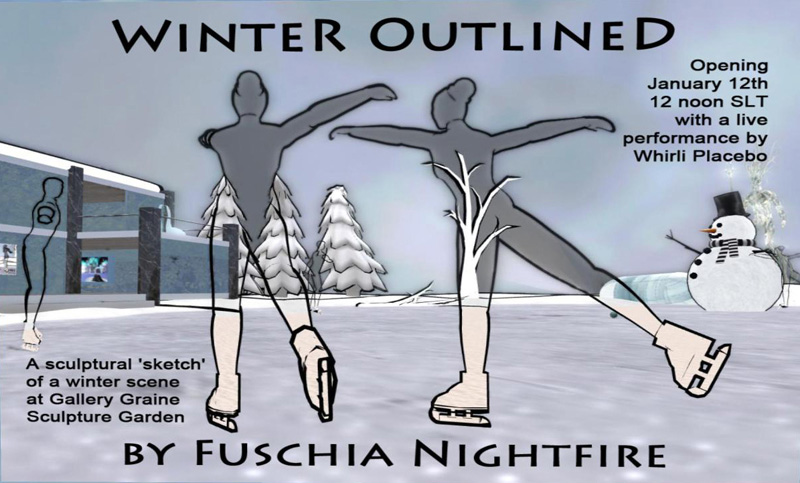 Winter Outlined poster