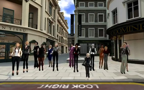 Middle class women in Mayfair?