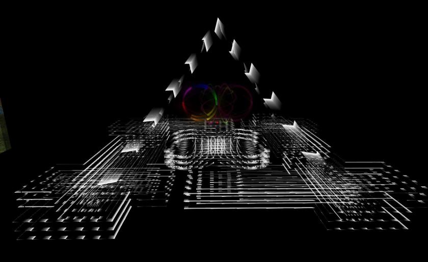 Solkide Auer's installation at One Billion Rising in Second Life