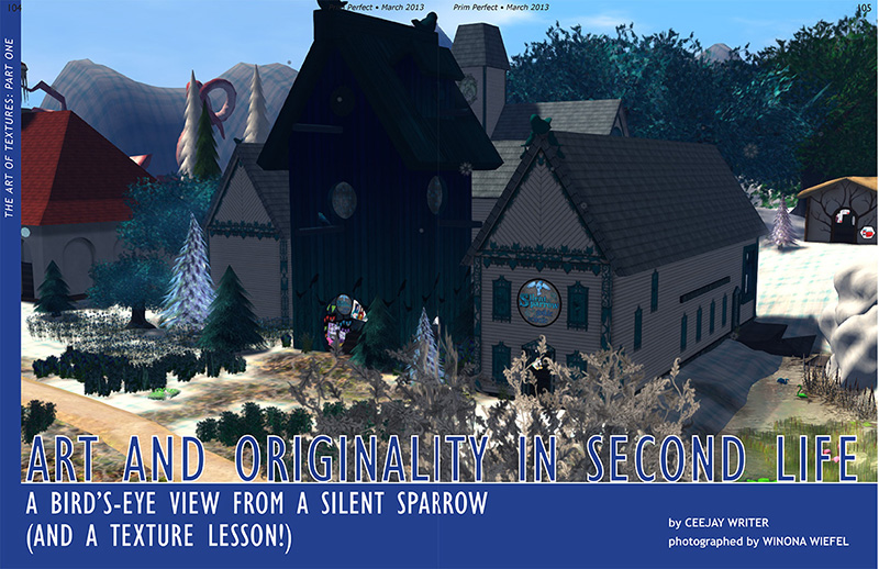 Prim Perfect: Issue 46 - March 2013 - Silent Sparrow