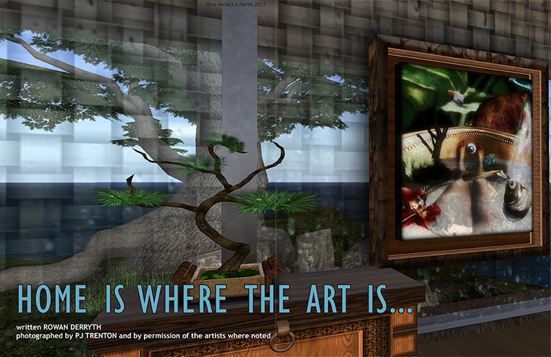 Prim Perfect: Issue 46 - March 2013 - Home is where the art is