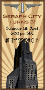 Seraph City's 3rd Birthday