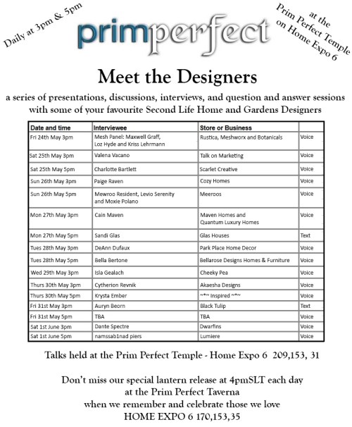 Prim Perfect Talks at the Home and Garden Expo