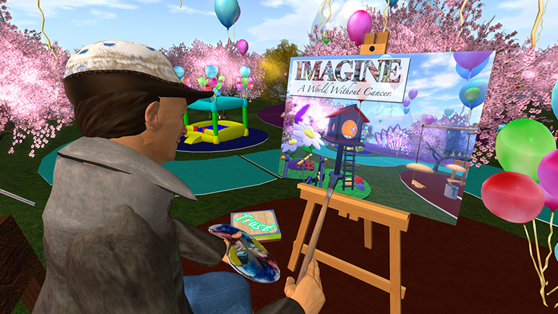 Relay for Life in Second Life