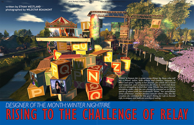 Prim Perfect Issue 48 - September 2013 - Winter Nightfire