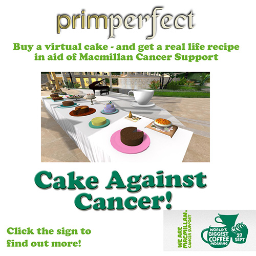 cake against cancer cart ad