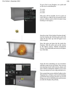 Prim Perfect Issue No.50 - December 2013:  Winona Wiefel explains how to build a fireplace!