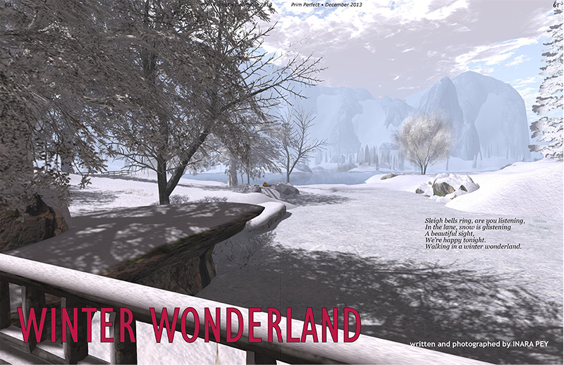 Prim Perfect Issue No.50 - December 2013: Inara Pey explores Calas Galadhon