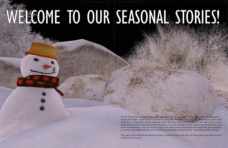 Prim Perfect Issue No.50 - December 2013: Our writers have a wealth of seasonal stories to share!