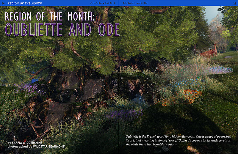 Prim Perfect: Issue 51 - April 2014 - Region of the Month
