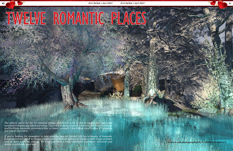 Prim Perfect: Issue 51 - April 2014 - Romantic Places