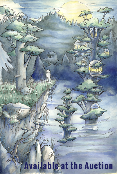 One of Elicio's paintings - which could be yours in Second and Real Life!