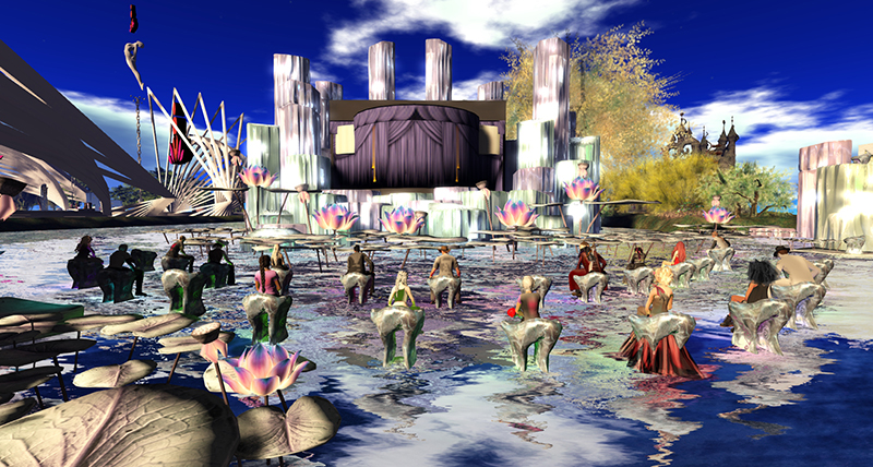 One Billion Rising in Second Life, photographed by Wildstar Beaumont