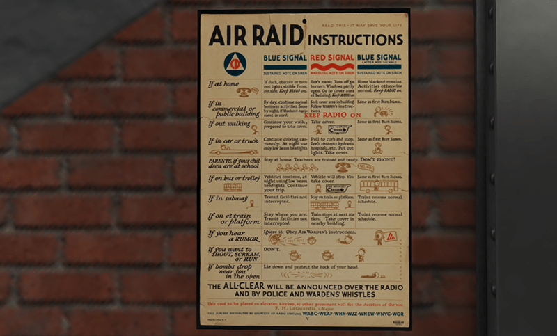 Civil Defence at the Second Life Museum of Nuclear Warfare