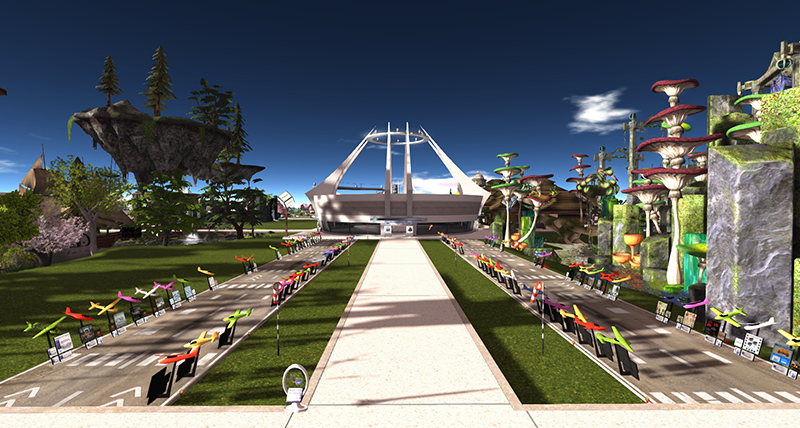 Main auditorium at the Home and Garden Expo, photographed by Wildstar Beaumont