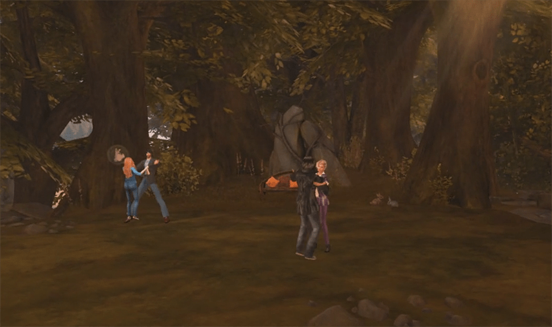 Dancing in Garden of Dreams