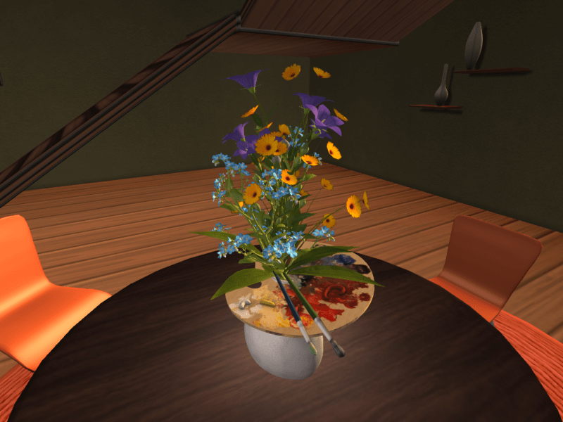 One of Kaerri's lovely flower arrangements