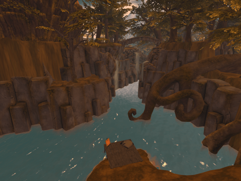 The recently redesigned Garden of Dreams