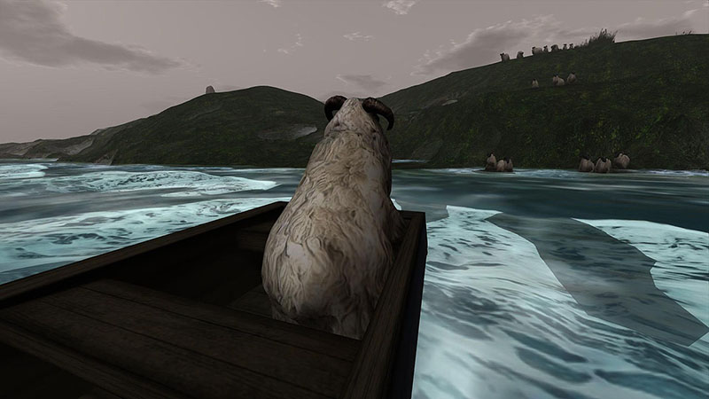 Sheep on Alchemy Immortalis, photographed by Wildstar Beaumont