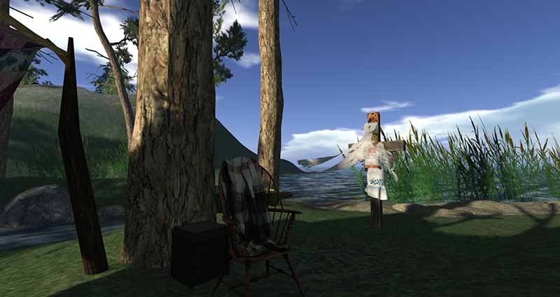 Second Life Public Land Preserve - the Female Cross, photographed by Wildstar Beaumont