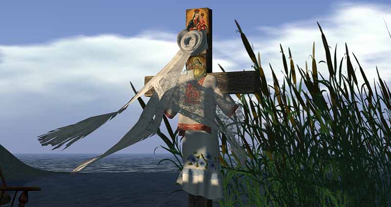 Second Life Public Land Preserve - the Female Cross, photographed by Wildstar Beaumont