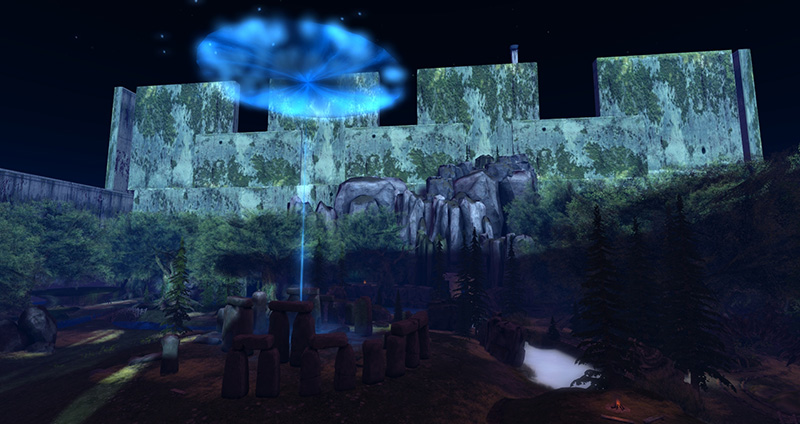 Calas Galadhon Maze, photographed by Wildstar Beaumont