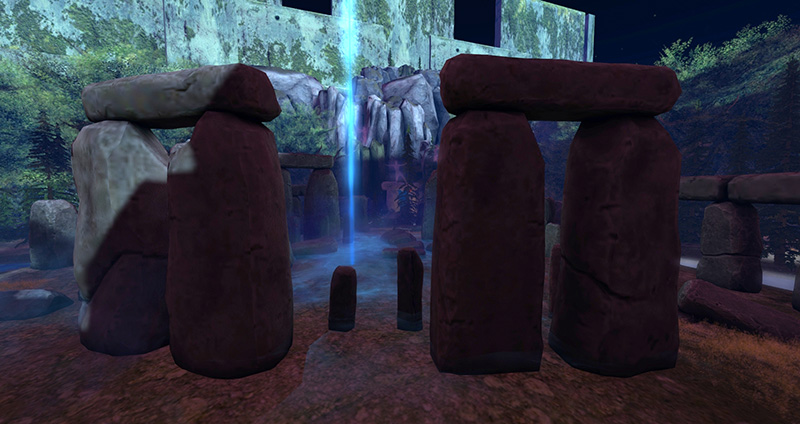 Calas Galadhon Maze, photographed by Wildstar Beaumont