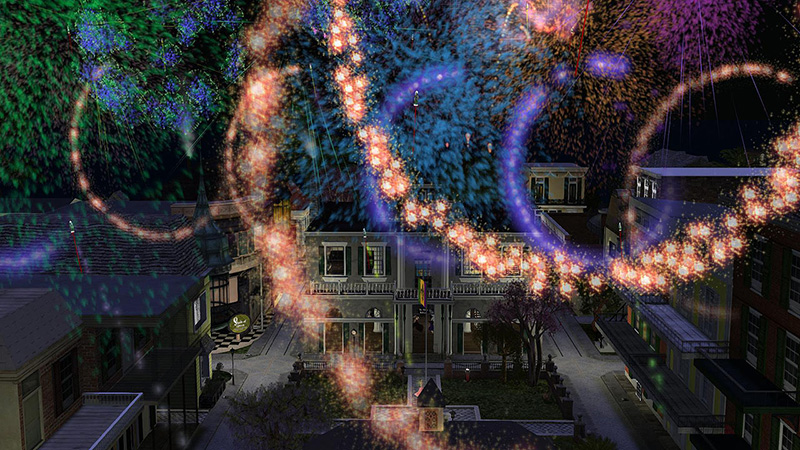Fireworks, photographed by Wildstar Beaumont