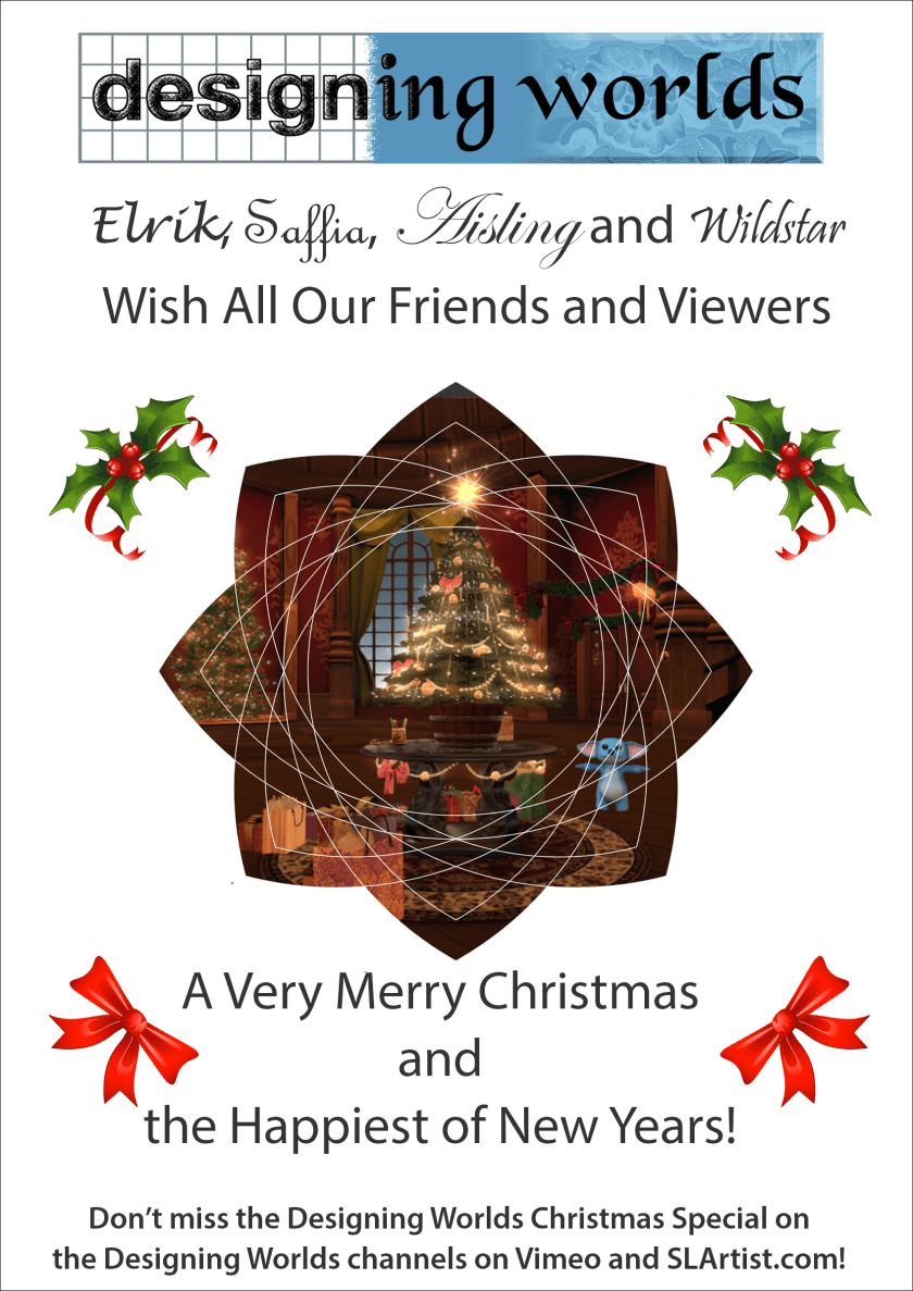 Designing Worlds Christmas Card 2018