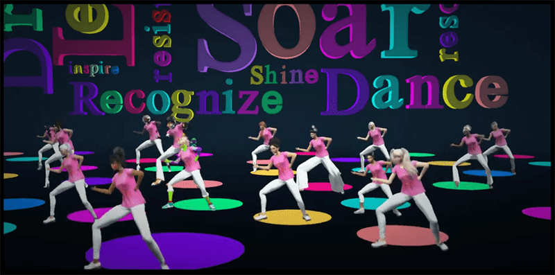 One Billion Rising in Second Life 2019 Dance Video