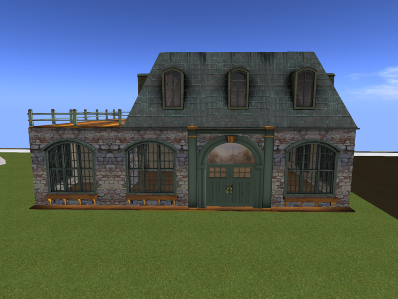 Sneak preview of one of the houses in the Home and Garden Decoration Competition