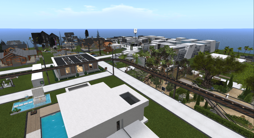 Overview of part of the Home and Garden Expo